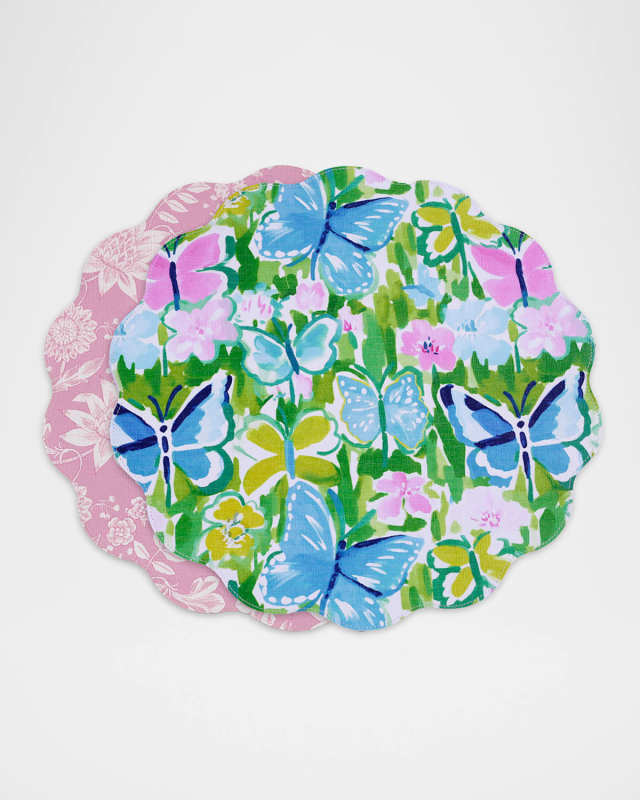 VIDA Round Placemats, Set of 4